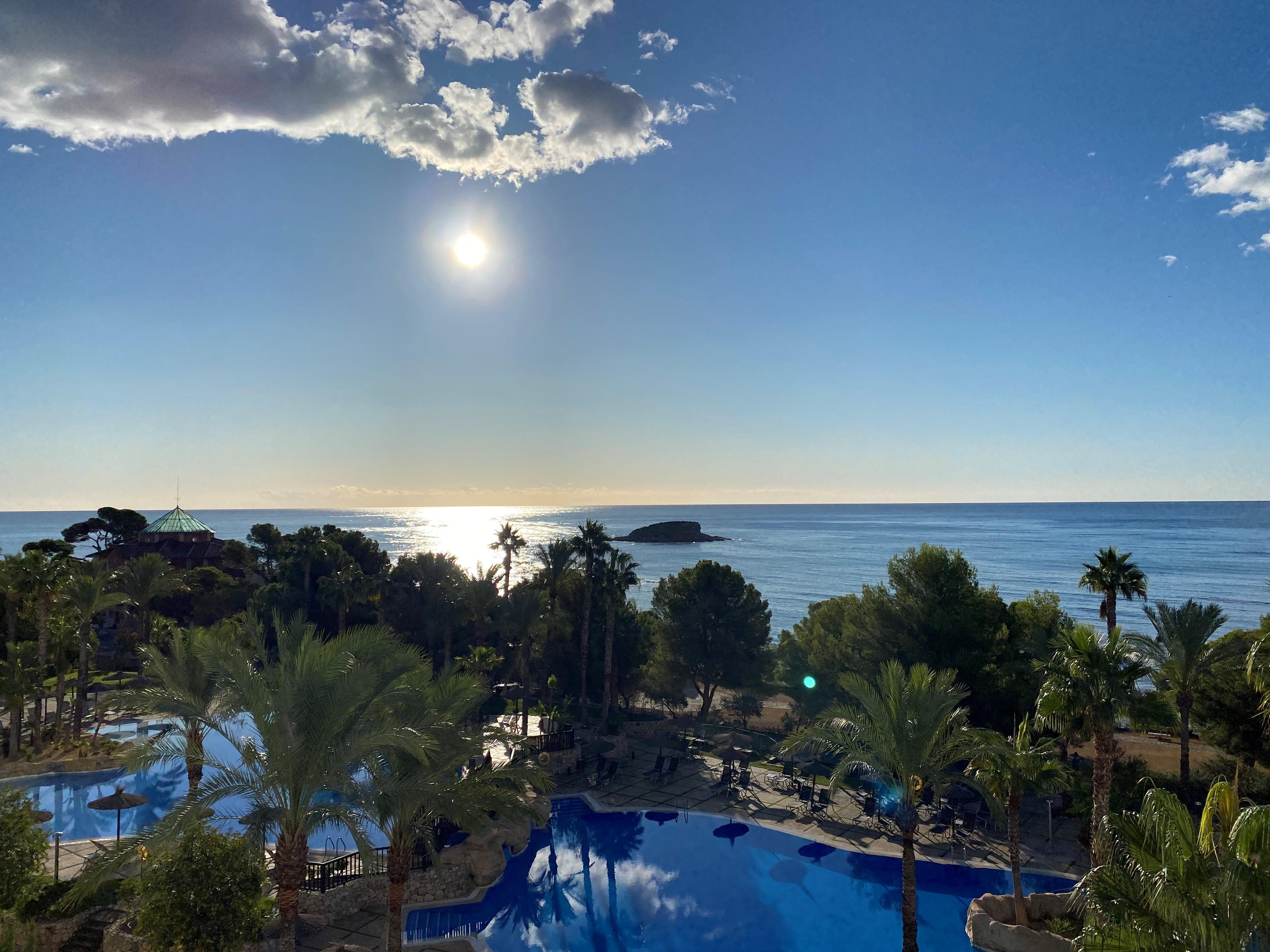 Sh Villa Gadea Altea Extérieur photo Sunset at the resort